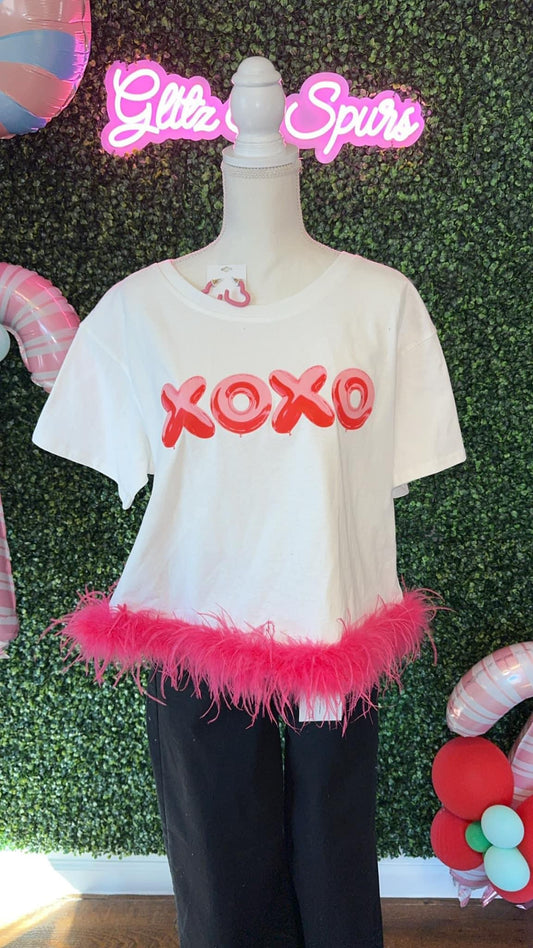 XOXO Fur Shirt